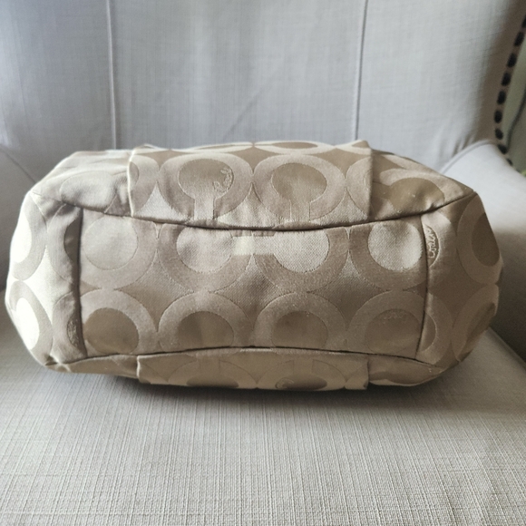 Coach Signature Maddison Sateen Abigail Satchel Shoulder Bag 18648 - Picture 9 of 15